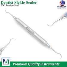 Sickle Scaler 204s Dental Hand Instruments Pro Periodontal Hygiene Pick Tool New
