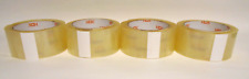 4 Rolls 1-78 X 110 Yds X 2 Mil Clear Packing Ship Sealing Tape 2nds Free Ship