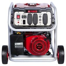 A-ipower Sua4500 4500-w Portable Rv Ready Gas Powered Generator With Wheel Kit