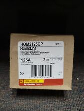 Square D Hom2125cp 125 Amp Two Pole Circuit Breaker