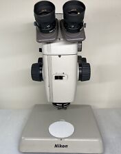 Nikon Smz-u Trinocular Microscope W Um 10x24 Eyepieces W Ed Plan 1x Objective