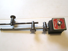 Starrett No. 657 Magnetic Base Indicator Holder With Attachments