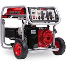 A-ipower 7000 Watt Portable Gas Powered Generator Manual Start W Wheel Kit S...