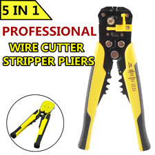 Professional Wire Striper Automatic Cutter Crimper Stripper Pliers Terminal Tool