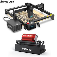 Atomstack A20 Pro 20w Laser Engraver Cutter W Air Assist Kitrotary Roller S4c8