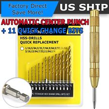 Automatic Center Punch Strikes Surface Hammer Spring Loaded Window Breaker
