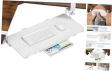 Keyboard Tray Under Desk Ergonomic Corner Keyboard Tray With C Clamp For White
