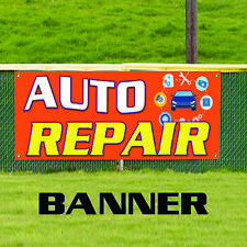 Auto Repair Vinyl Banner Body Shop Car Mechanic Garage Office Advertising Banner