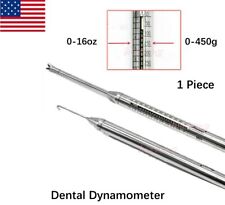 Dental Orthodontic Dynamometer Tension Meter Force Gauge Stress Elastics Measure