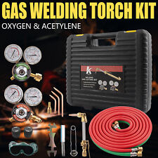 Oxygen Acetylene Type Gas Welding Cutting Set Oxy Torch Welder Wcarrying Case