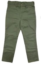 Lion Apparel Mens Work Pant Jeans 35x34 Forest Service Green Usa Made