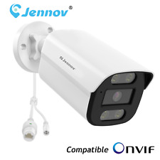 Jennov Security Ip Camera Outdoor Poe Audio 4k 8mp Night Vision Add-on Cctv A95