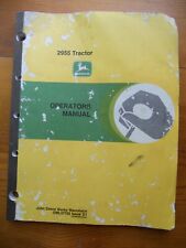 John Deere 2955 Tractor Owner Operators Manual Oml57755 Issue D1