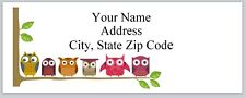 Personalized Address Labels Primitive Country Owls On Brbuy 3 Get 1 Free Bx 86