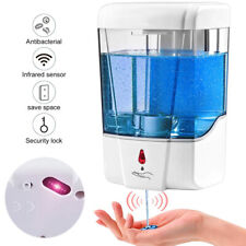 Automatic Liquid Soap Dispenser 700ml Handfree Touchless Ir Sensor Wall Mount