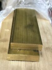 Brass Flat Bar Stock 316x 1 X 6 Knife Making Handle Bolster C360 Extruded