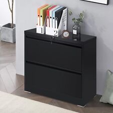 Metal 4 Drawer 35w File Cabinet Vertic Lateral Storage Cabinet With Lockable
