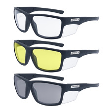 Safety Glasses Side Shields With Black Frame Z87 Ls-561 Jorestech