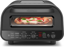 Indoor Pizza Oven - Makes 12 Inch Pizzas In Minutes Heats Up To 800f - Counter