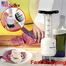 Professional Steak Meat Injector Tenderizer Needle Flavor Marinade Sauces Tools