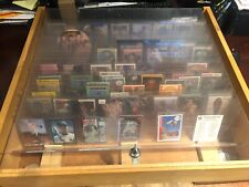 Sports Card Trade Show Display Case Table Top Card Display Case Custom Made