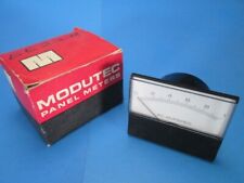 Vintage Modutec Panel Meter - 0-1 Ac Amperes Free Shipping