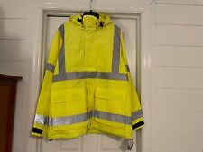 Nwt Lion Apparel Mens Medic 1 High Visibility Full Zip Hooded Jacket Size Large