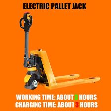 Apollolift Electric Pallet Jack Truck 3300lbs Capacity 27w X 48l Forks Size