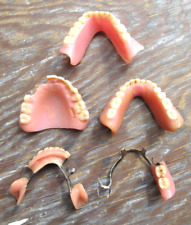 Vintage Lot Of Dentures Partials Medical Oddity Macabre