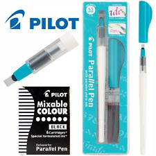 Pilot Parallel Calligraphy Pen 4.5mm Nib - Free Pack Of 6 Black Ink Cartridges