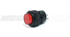16mm Latching Push Button Switch On-off Wred Led Lamp R16-503ad - Usa Seller