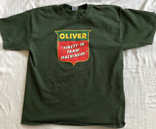 Oliver Farm Machinery Mens Gildan Size Xl T Shirt Dark Green