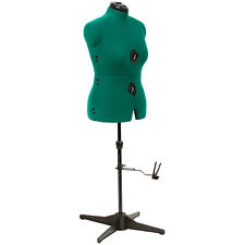 Us Adjustable Dress Form For Sewing Full Figure Female Mannequin Torso Medium