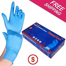 100 Sunnycare Nitrile Medical Exam Chemo Gloves Powder Free Non Vinyl Latex S