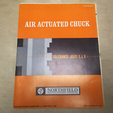 Vtg Northfield Precision Instrument Corp Catalog Air Acturated Chucks Brochure