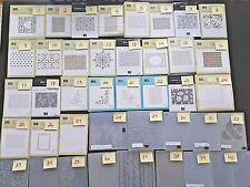 Stampin Up Embossing Folders Sold Separately I Do Combine Shipping