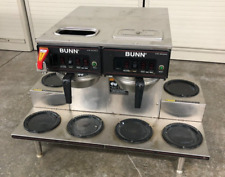 Bunn Cwtf 06 Twin Commercial Automatic Coffee Maker W 6 Warmers