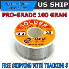 60-40 Tin Rosin Core Solder Wire Electrical Soldering Sn60 Flux .0310.8mm 100g