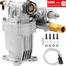 3400 Psi Pressure Washer Pump 34 Shaft Horizontal For Honda Briggs Ryobi Parts