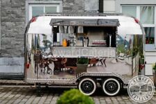 Airstream Mobile Camion De Alimente Suitable Burger Coffee Gin Prosecco Pizza