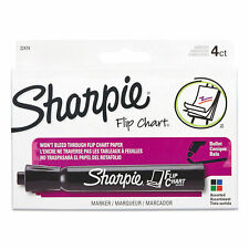 Sharpie Flip Chart Markers Bullet Tip Four Colors 4set 22474