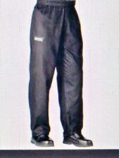 New Chef Pants 4 Pocket Solid Black Chefwear Cw3100 Cw30 Multiple Sizes