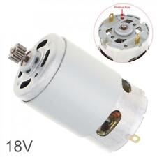 Rs550 18v 27500rpm Dc Motor Two-speed 11 Teeth High Torque For Drill