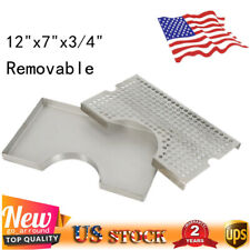 12 X 7 Surface Mount Drip Tray Stainless No Drain For Draft Beer Kegerator