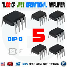 5pcs Tl081cp Low-power Jfet-input Operational Amplifier Ic Chip Tl081 Op-amp