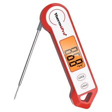 Thermopro Tp19hw Instant Read Digital Meat Cooking Thermometer For Bbq Grill