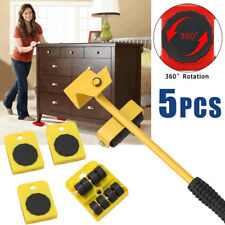 Heavy Furniture Moving System Lifter Kit With 5pcs Slider Pad Roller Move Tool