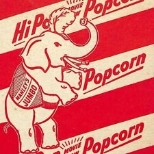 Vintage Manleys Hipop Movie Show Popcorn Popcorn Box Unused Nos C1930s-40s
