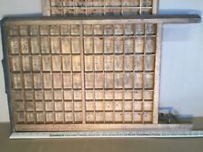 One Vintage Hamilton Letterpress Ludlow Printers Drawertrayshadow Box