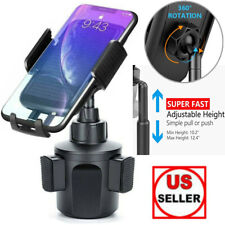 Universal 360 Adjustable Phone Mount Car Cup Holder Stand Cradle For Cell Phone
